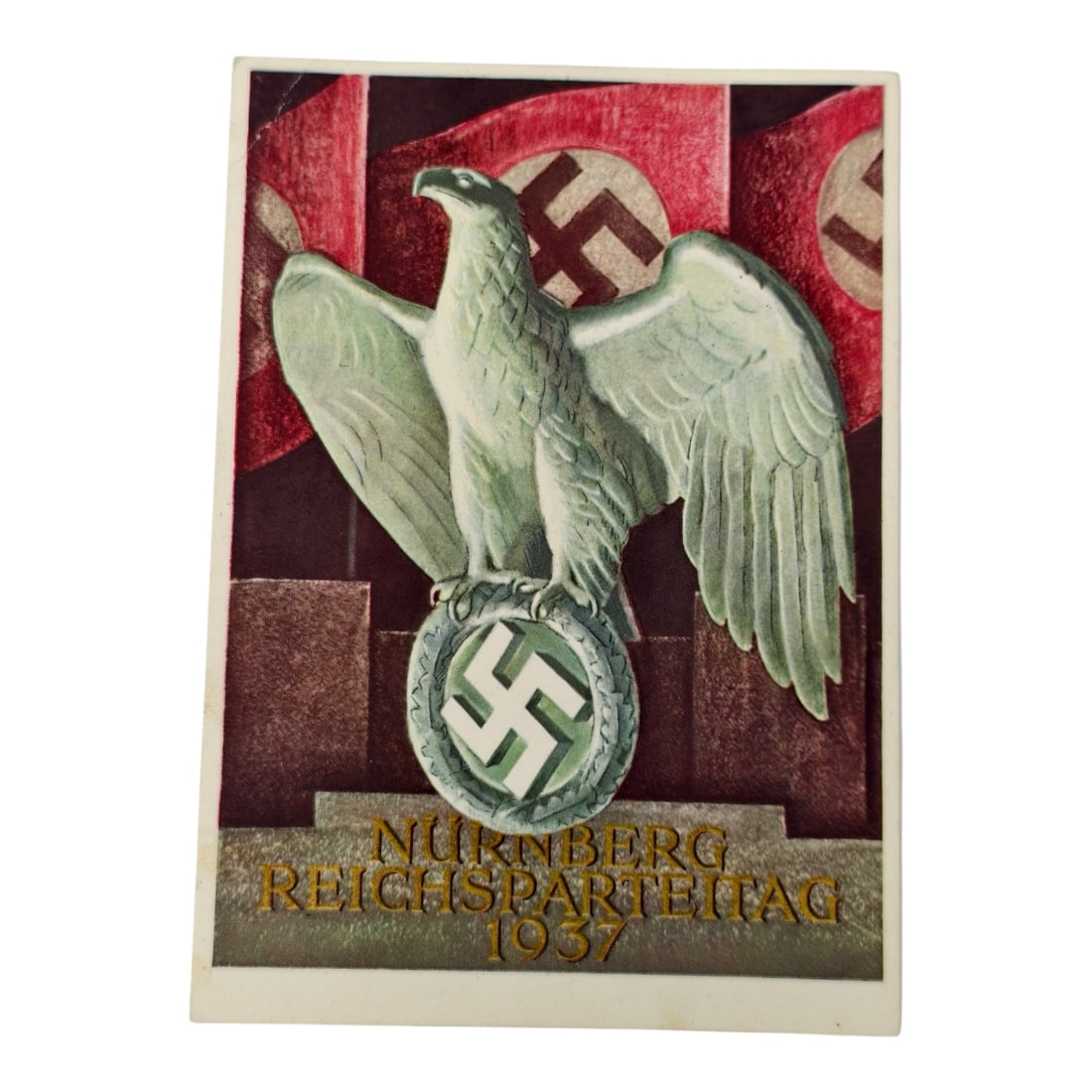 Third Reich Nazi Reichsparteitag Postcard: Third Reich Nazi Reichsparteitag Postcard