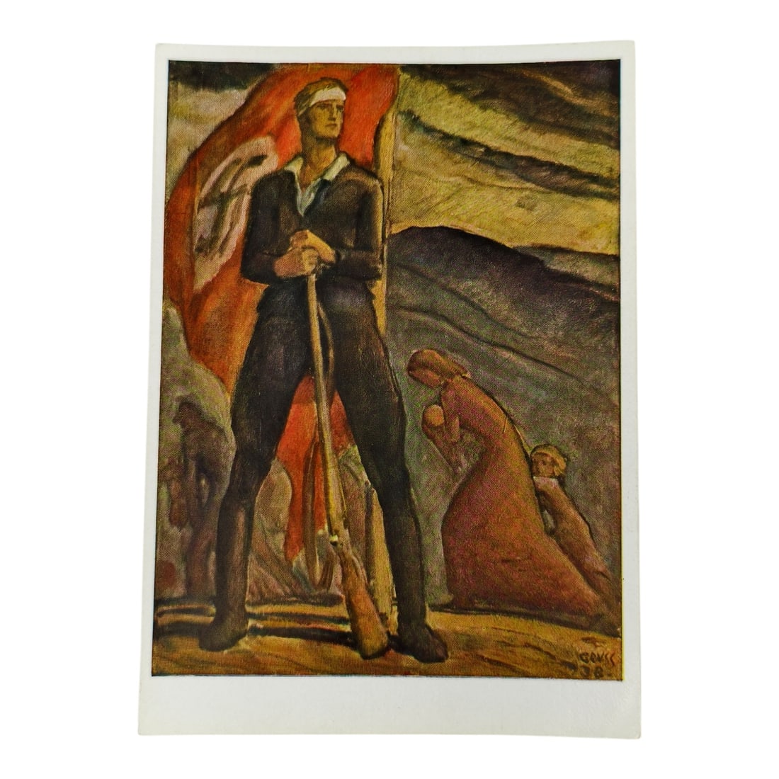 Third Reich Nazi Postcard: Third Reich Nazi Postcard