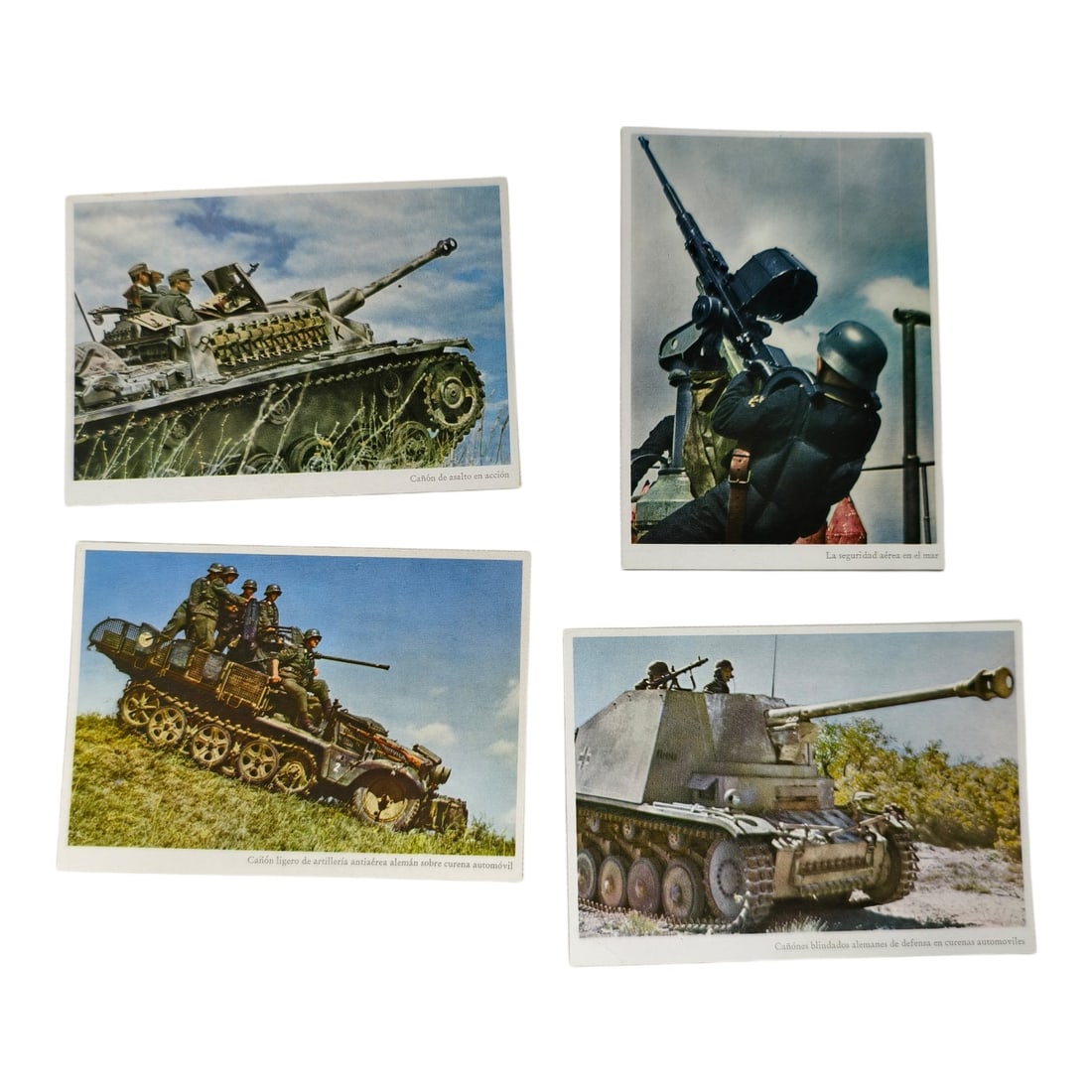 Third Reich Nazi Propaganda Postcards - Spanish Printed: Third Reich Nazi Propaganda Postcards - Spanish Printed