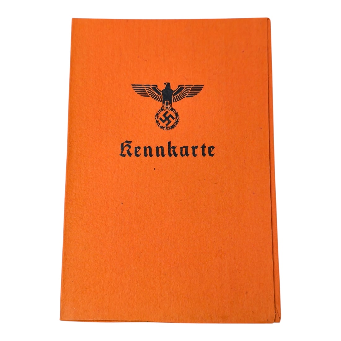 Third Reich Nazi Kennkarte ID Cover: Third Reich Nazi Kennkarte ID Cover, new old stock