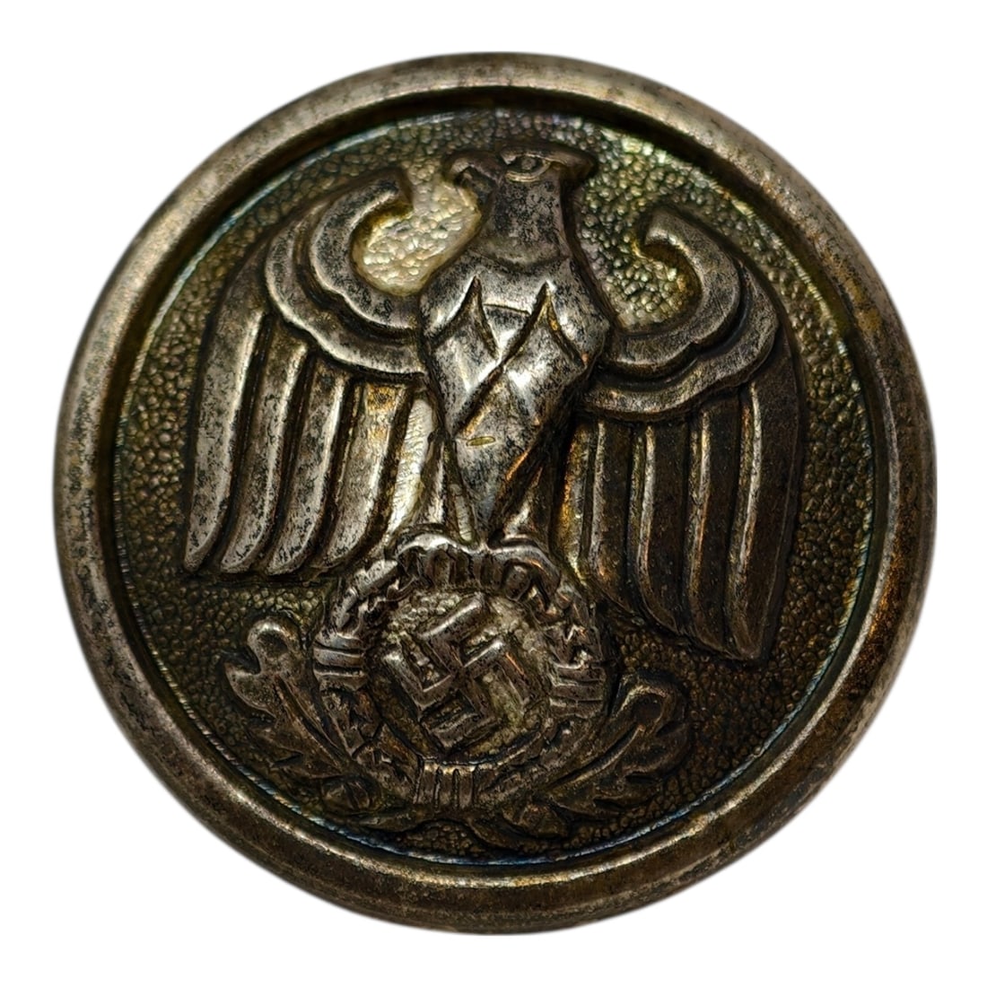 Nazi German Uniform Button - Diplomatic / Eastern Occupied Territories - RARE: Nazi German Uniform Button - Diplomatic / Eastern Occupied Territories - RARE