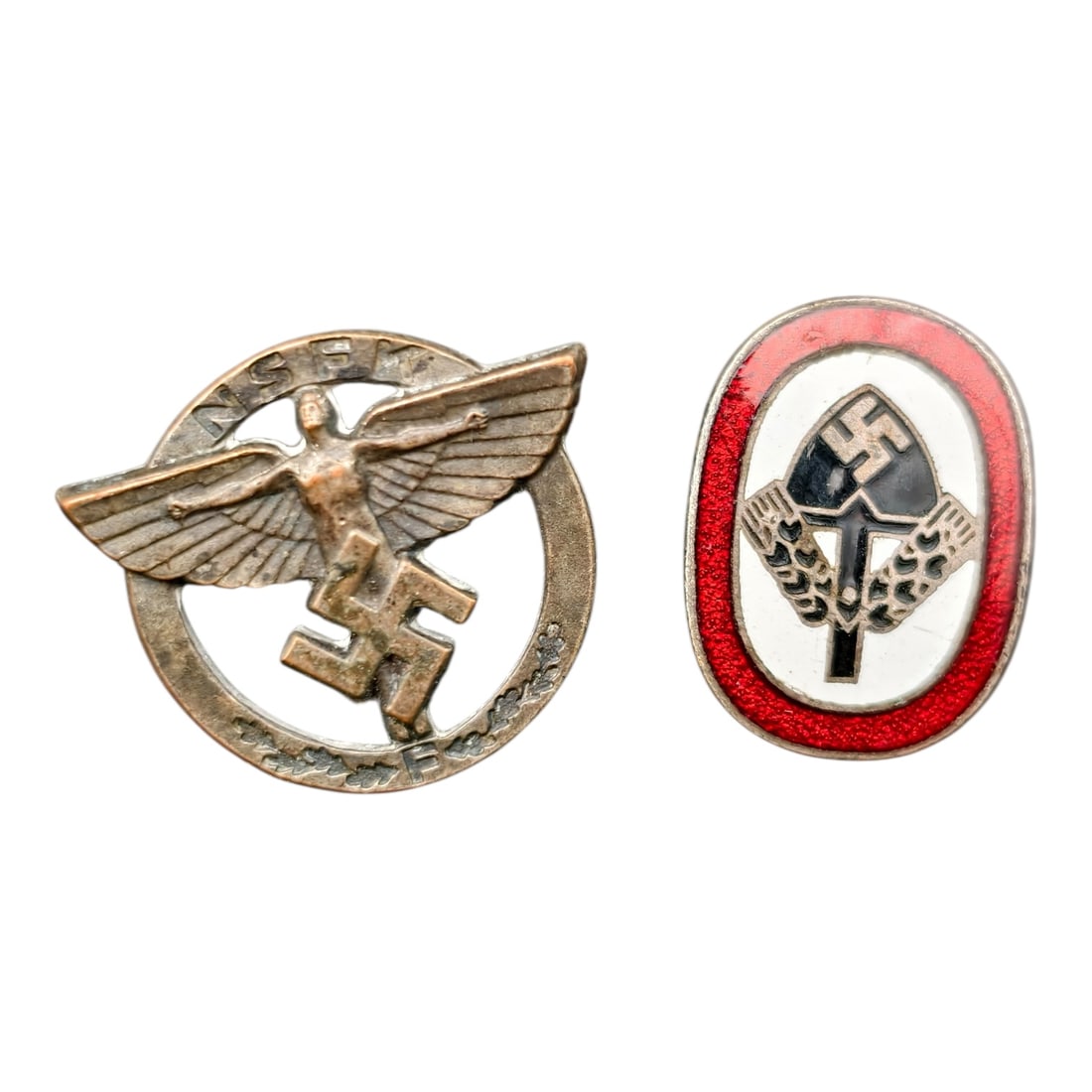 German WWII Stickpin Badge Set (1 of 2)