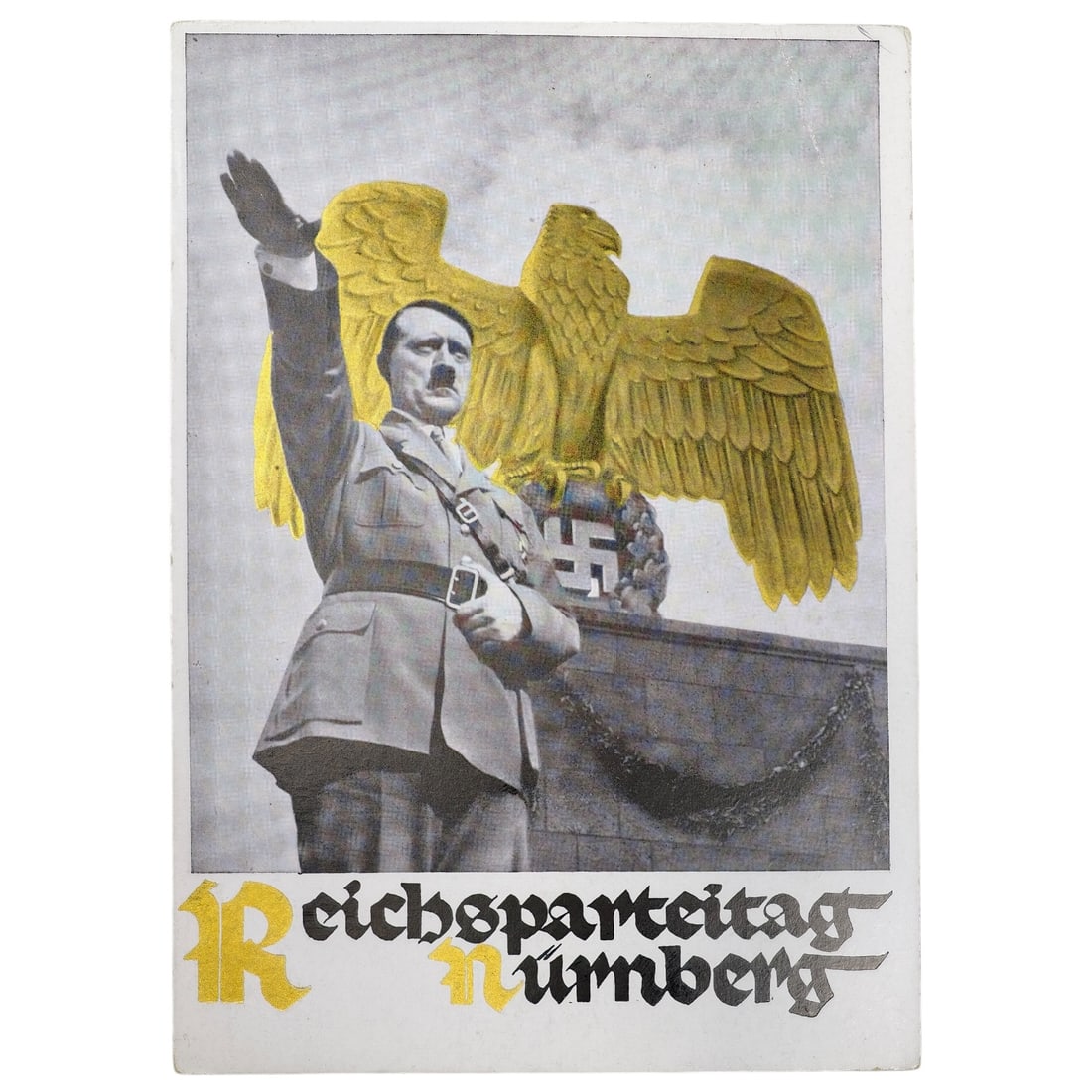 Third Reich Nazi Reichsparteitag Postcard: Third Reich Nazi Reichsparteitag Postcard