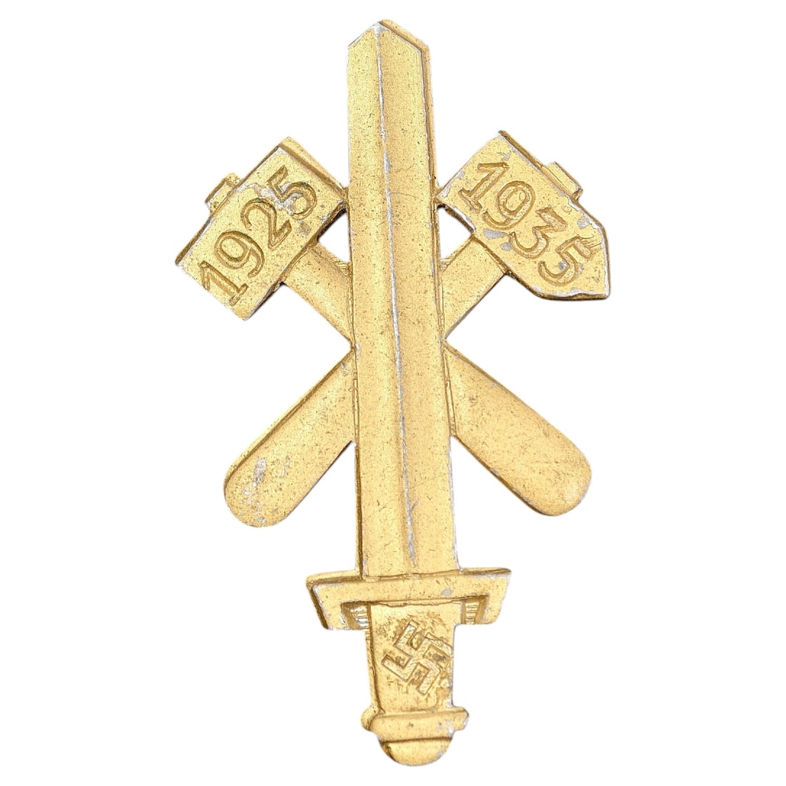 Third Reich Nazi 10 Year Commemorative Gau Essen Badge: Third Reich Nazi 10 Year Commemorative Gau Essen Badge