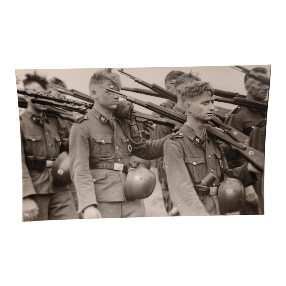 Unpublished Dutch Waffen SS Volunteer Legion Avegoor Training Center 1943 Photograph: Unpublished Dutch Waffen SS Volunteer Legion Avegoor Training Center 1943 Photograph. Extremely rare unpublished photograph discovery from the Dutch Waffen SS training center in Avegoor, Netherlands.