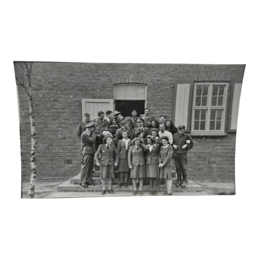 Unpublished Dutch Waffen SS Volunteer Legion Avegoor Training Center 1943 Photograph: Unpublished Dutch Waffen SS Volunteer Legion Avegoor Training Center 1943 Photograph. Extremely rare unpublished photograph discovery from the Dutch Waffen SS training center in Avegoor, Netherlands.