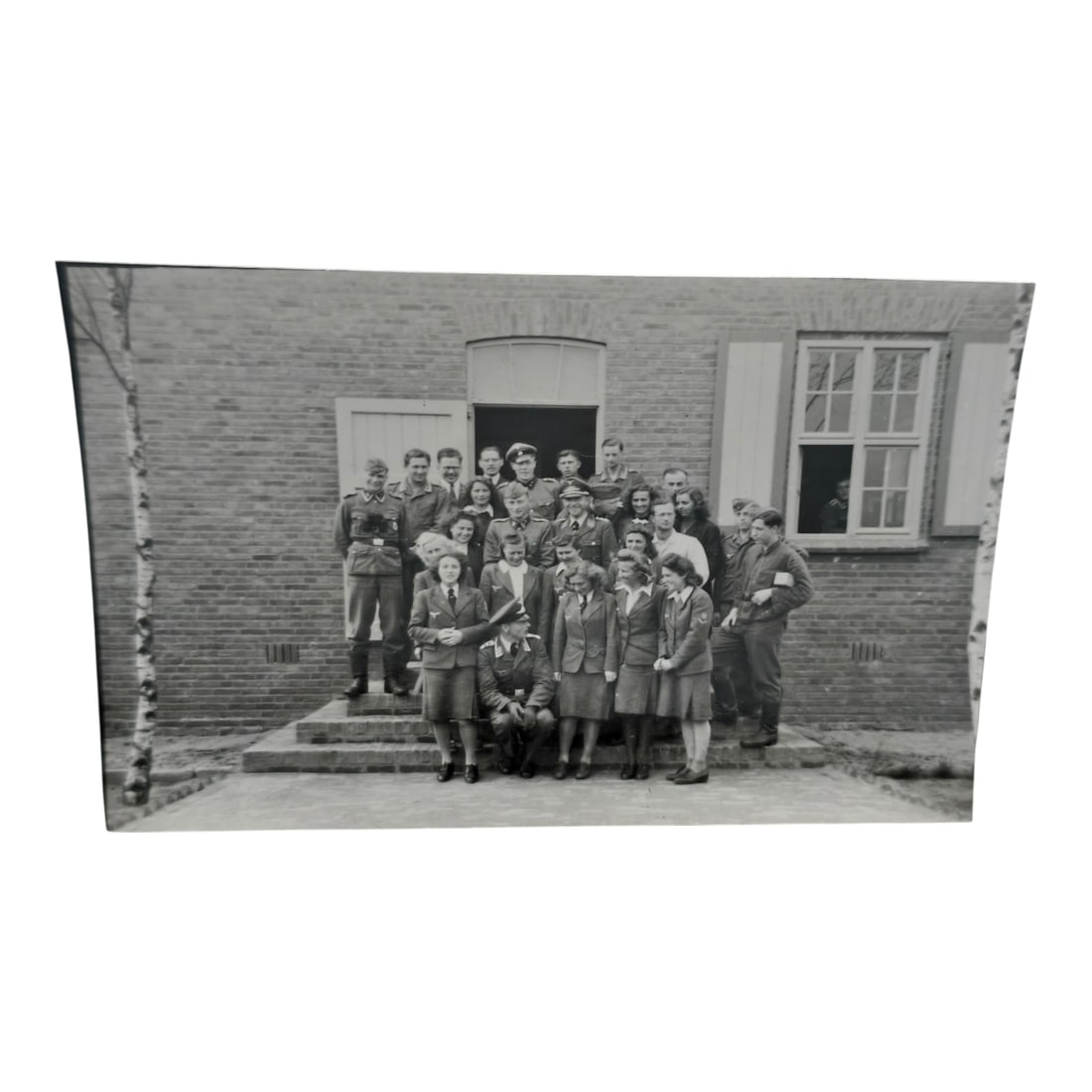 Unpublished Dutch Waffen SS Volunteer Legion Avegoor Training Center 1943 Photograph: Unpublished Dutch Waffen SS Volunteer Legion Avegoor Training Center 1943 Photograph. Extremely rare unpublished photograph discovery from the Dutch Waffen SS training center in Avegoor, Netherlands.