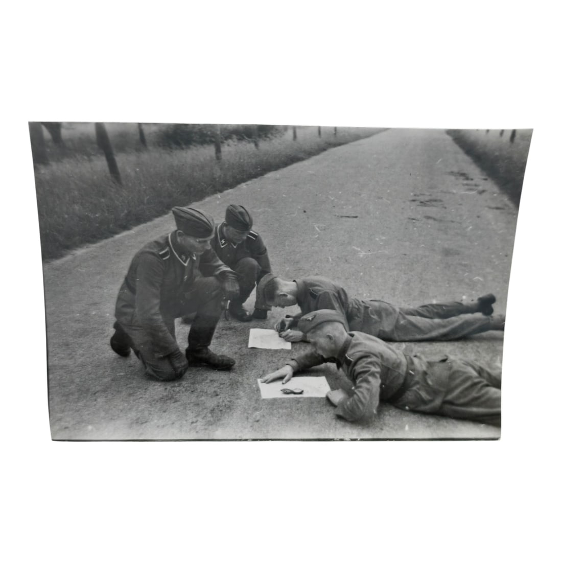 Unpublished Dutch Waffen SS Volunteer Legion Avegoor Training Center 1943 Photograph: Unpublished Dutch Waffen SS Volunteer Legion Avegoor Training Center 1943 Photograph. Extremely rare unpublished photograph discovery from the Dutch Waffen SS training center in Avegoor, Netherlands.