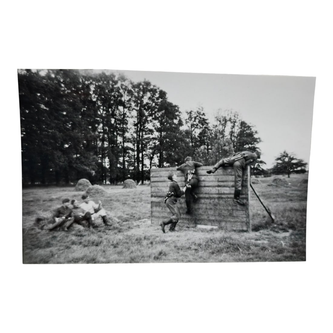 Unpublished Dutch Waffen SS Volunteer Legion Avegoor Training Center 1943 Photograph: Unpublished Dutch Waffen SS Volunteer Legion Avegoor Training Center 1943 Photograph. Extremely rare unpublished photograph discovery from the Dutch Waffen SS training center in Avegoor, Netherlands.