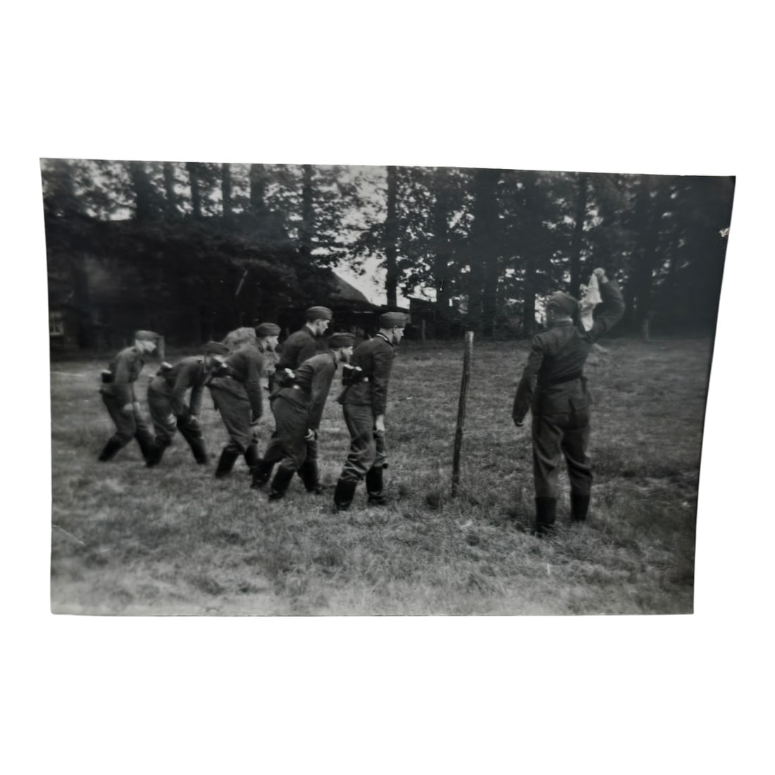 Unpublished Dutch Waffen SS Volunteer Legion Avegoor Training Center 1943 Photograph: Unpublished Dutch Waffen SS Volunteer Legion Avegoor Training Center 1943 Photograph. Extremely rare unpublished photograph discovery from the Dutch Waffen SS training center in Avegoor, Netherlands.