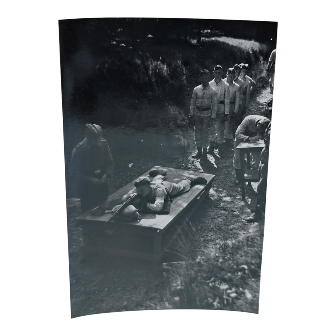 Unpublished Dutch Waffen SS Volunteer Legion Avegoor Training Center 1943 Photograph: Unpublished Dutch Waffen SS Volunteer Legion Avegoor Training Center 1943 Photograph. Extremely rare unpublished photograph discovery from the Dutch Waffen SS training center in Avegoor, Netherlands.