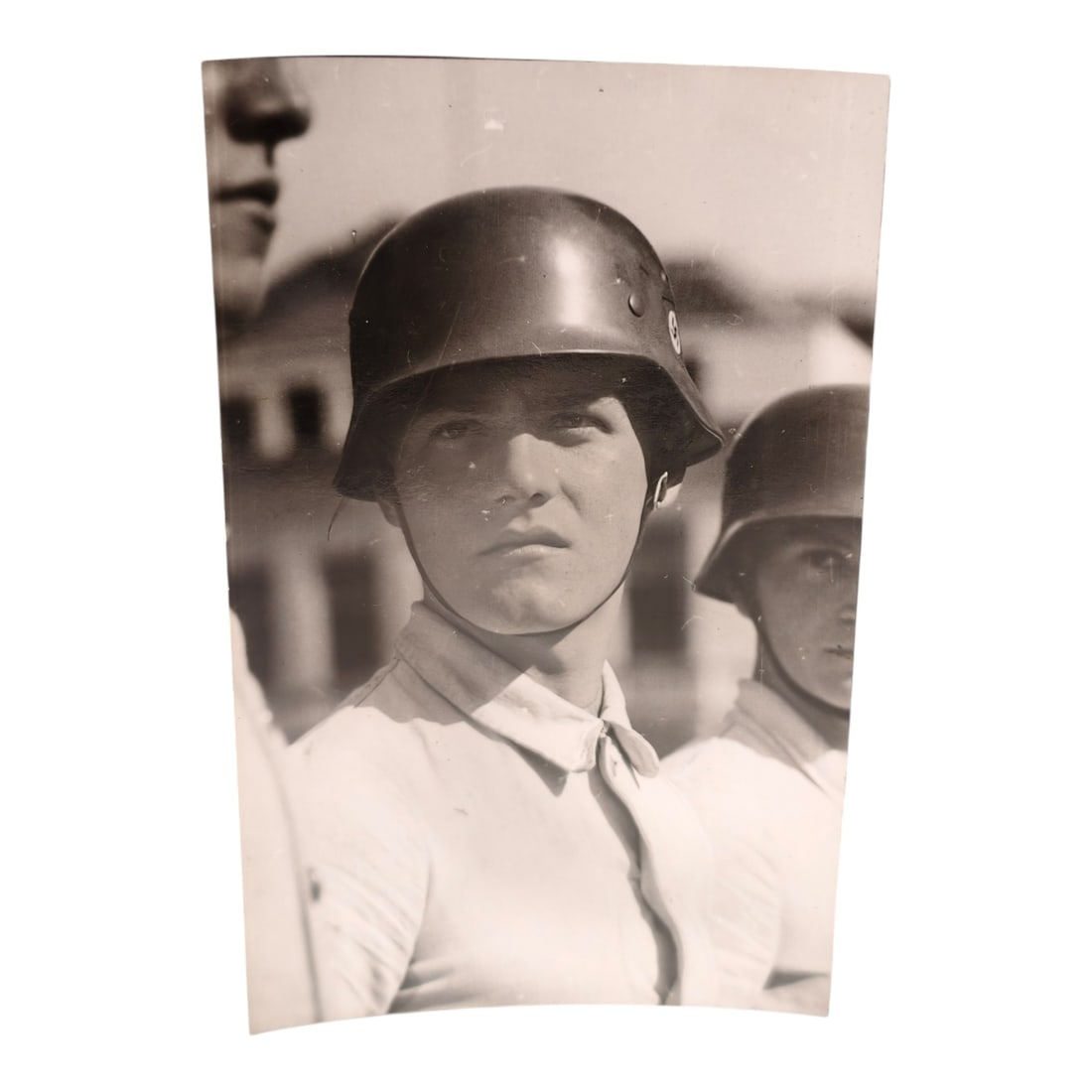 Unpublished Dutch Waffen SS Volunteer Legion Avegoor Training Center 1943 Photograph: Unpublished Dutch Waffen SS Volunteer Legion Avegoor Training Center 1943 Photograph. Extremely rare unpublished photograph discovery from the Dutch Waffen SS training center in Avegoor, Netherlands.