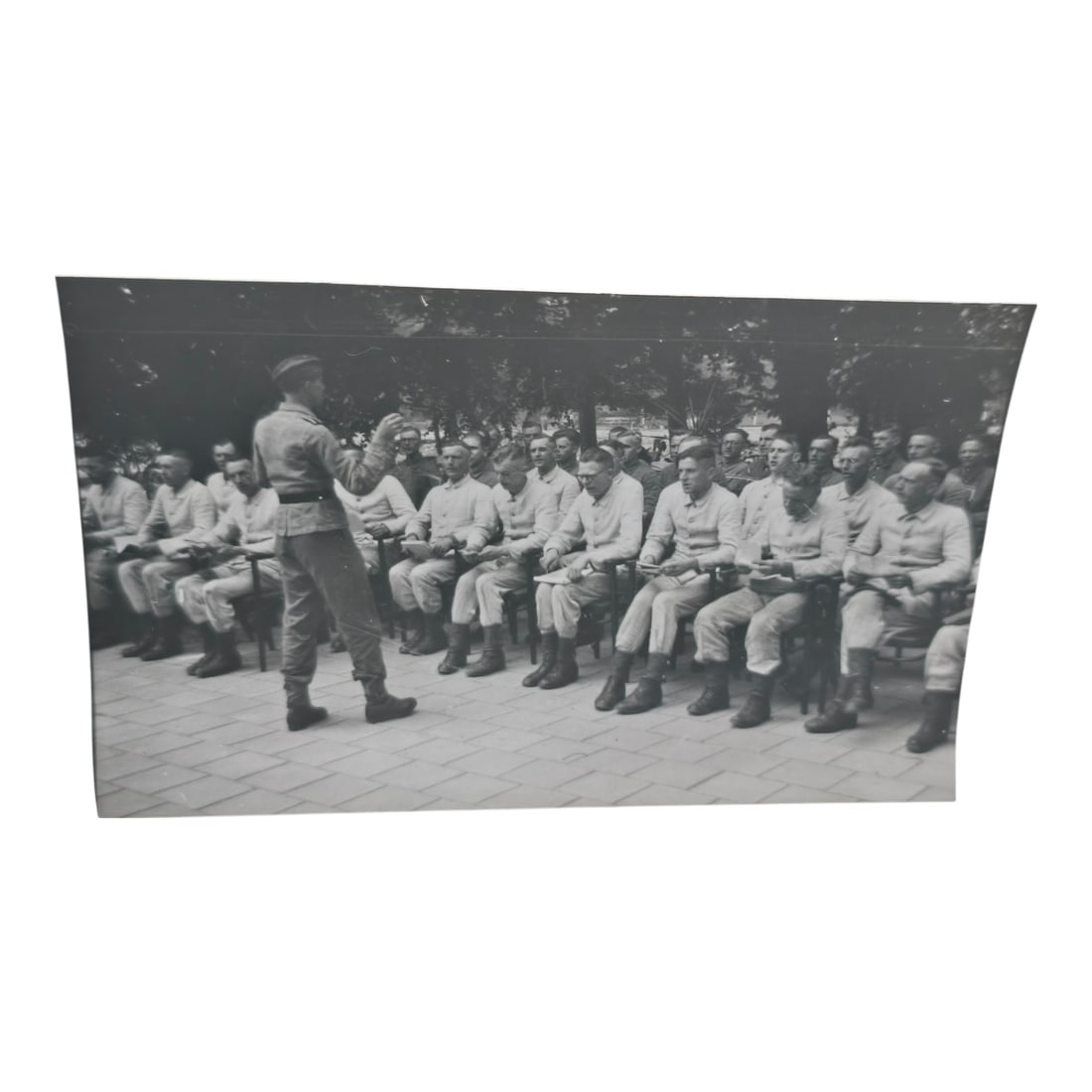 Unpublished Dutch Waffen SS Volunteer Legion Avegoor Training Center 1943 Photograph: Unpublished Dutch Waffen SS Volunteer Legion Avegoor Training Center 1943 Photograph. Extremely rare unpublished photograph discovery from the Dutch Waffen SS training center in Avegoor, Netherlands.