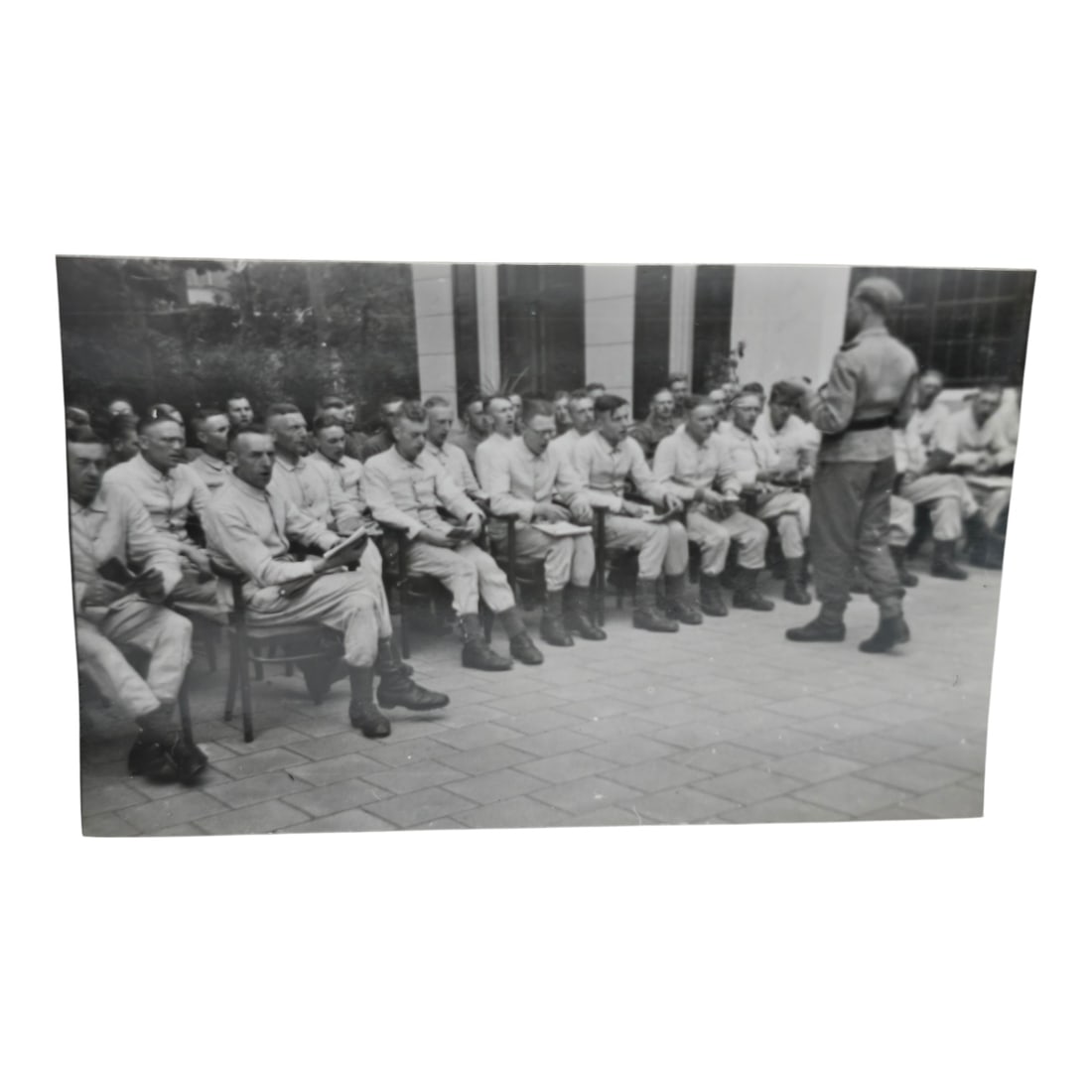 Unpublished Dutch Waffen SS Volunteer Legion Avegoor Training Center 1943 Photograph: Unpublished Dutch Waffen SS Volunteer Legion Avegoor Training Center 1943 Photograph. Extremely rare unpublished photograph discovery from the Dutch Waffen SS training center in Avegoor, Netherlands.