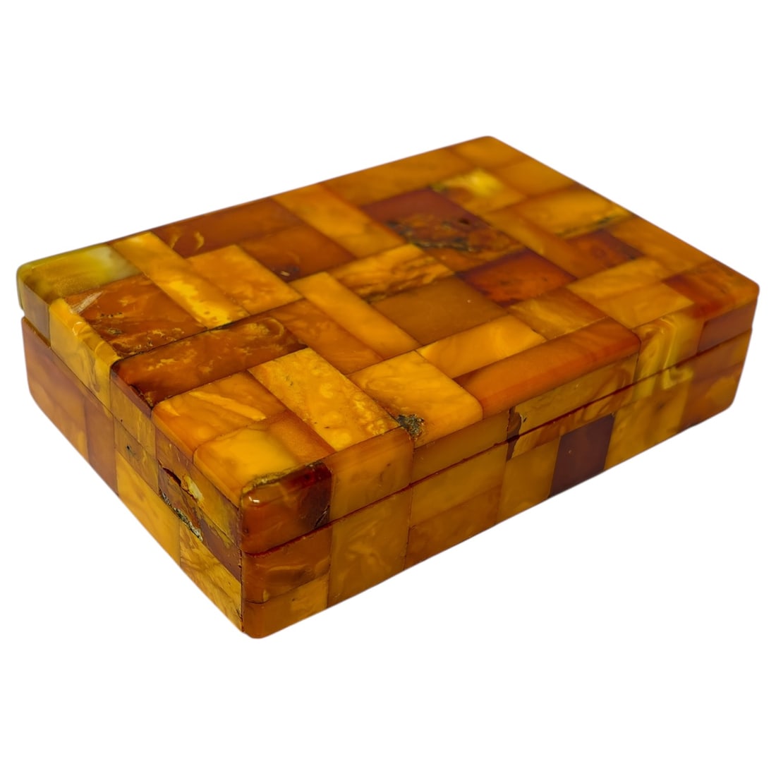 Third Reich Amber Bernstein Konigsberg Box: Third Reich Amber Bernstein Konigsberg Box, extremely rare and sought after.