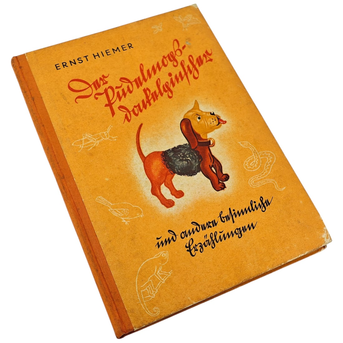 Ernst Hiemer "Der Pudelmopsdackelpinscher": Ernst Hiemer – “Der Pudelmopsdackelpinscher” (1940) – Antisemitic Propaganda Children’s Book Original German Third Reich-era children’s book titled “Der Pudel