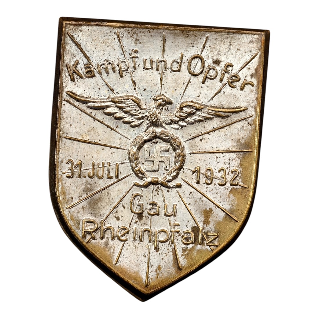 Early NSDAP Gau Rheinpfalz 1932 Tinnie: Early NSDAP Gau Rheinpfalz 1932 Tinnie