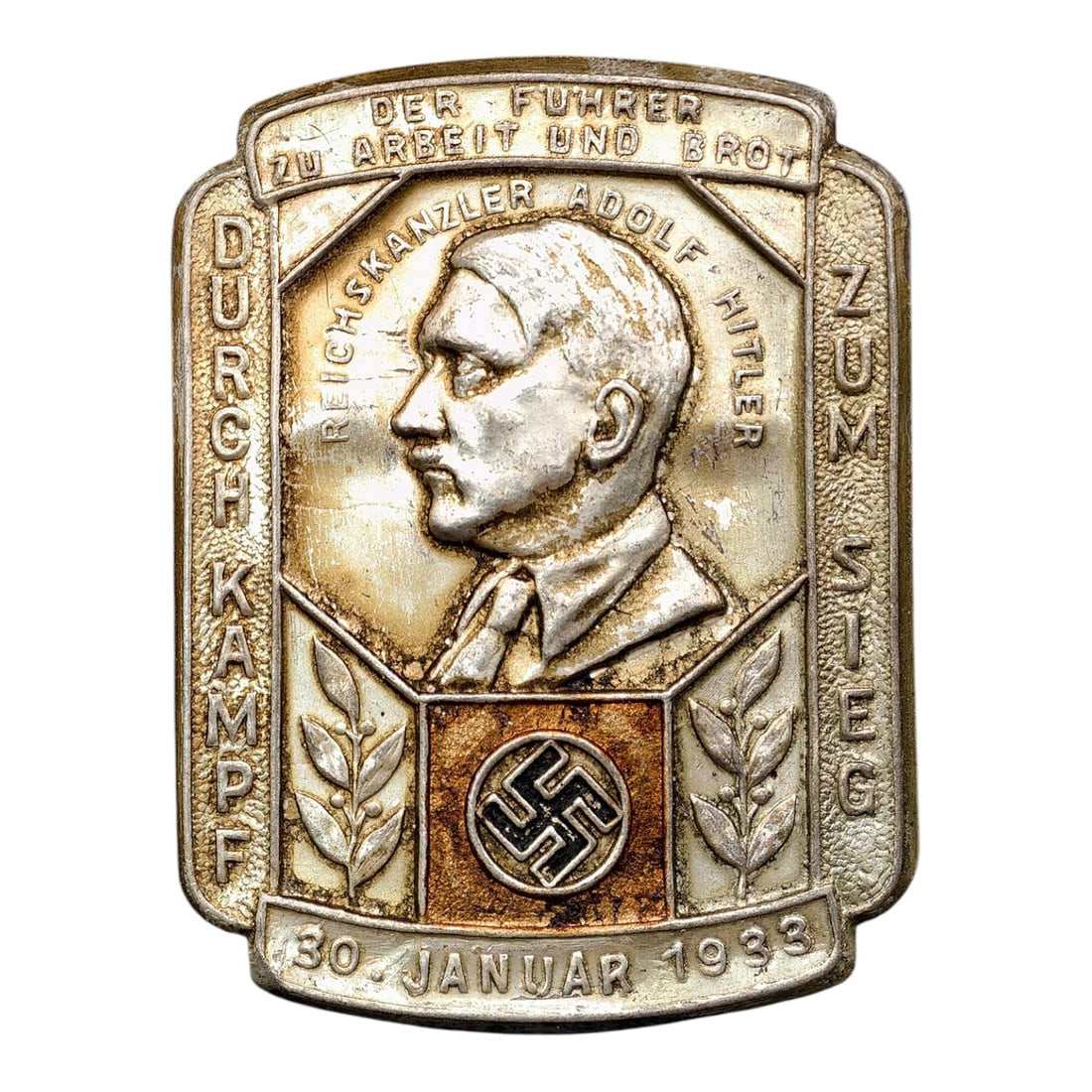 Early NSDAP Adolf Hitler 1933 Tinnie: Early NSDAP Adolf Hitler 1933 Tinnie
