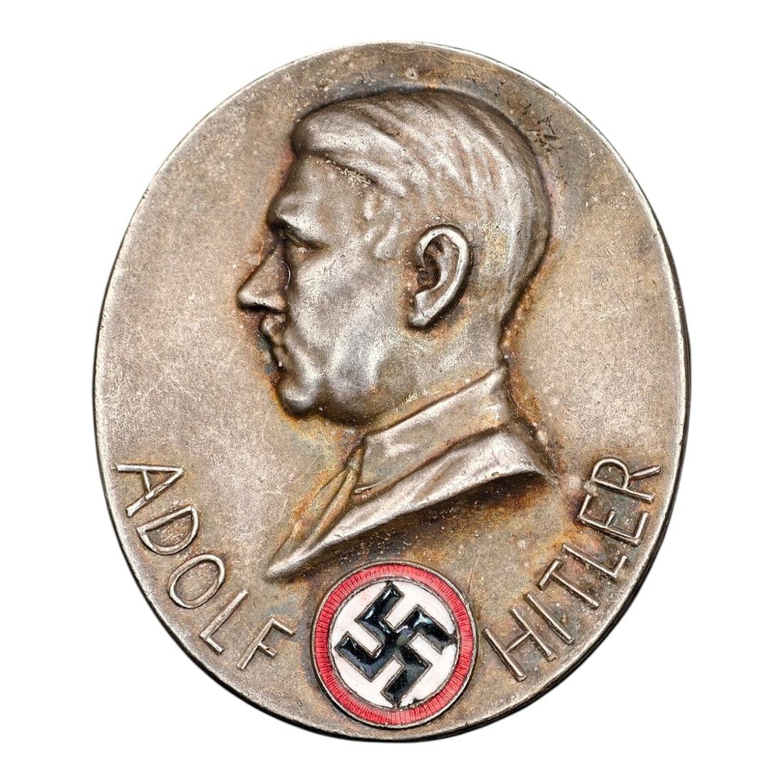 Early NSDAP Adolf Hitler Badge: Early NSDAP Adolf Hitler Badge