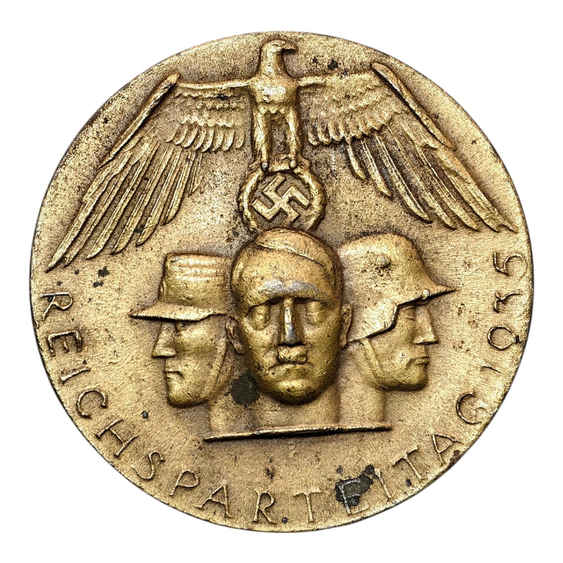 NSDAP Reichsparteitag 1935 Badge: NSDAP Reichsparteitag 1935 badge