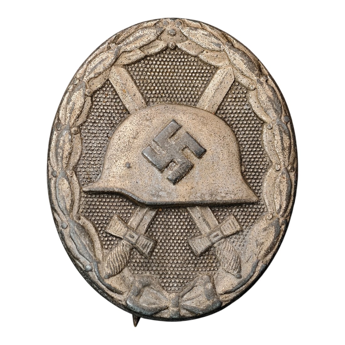 Wound Badge in Silver – Third Reich Nazi Era Medal Badge: Wound Badge in Silver – Third Reich Nazi Era Medal Badge