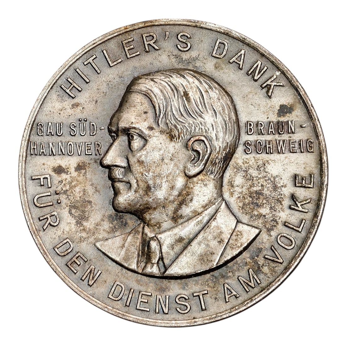 Adolf Hilter Gau Hannover Pin Badge: Adolf Hilter Gau Hannover Pin Badge