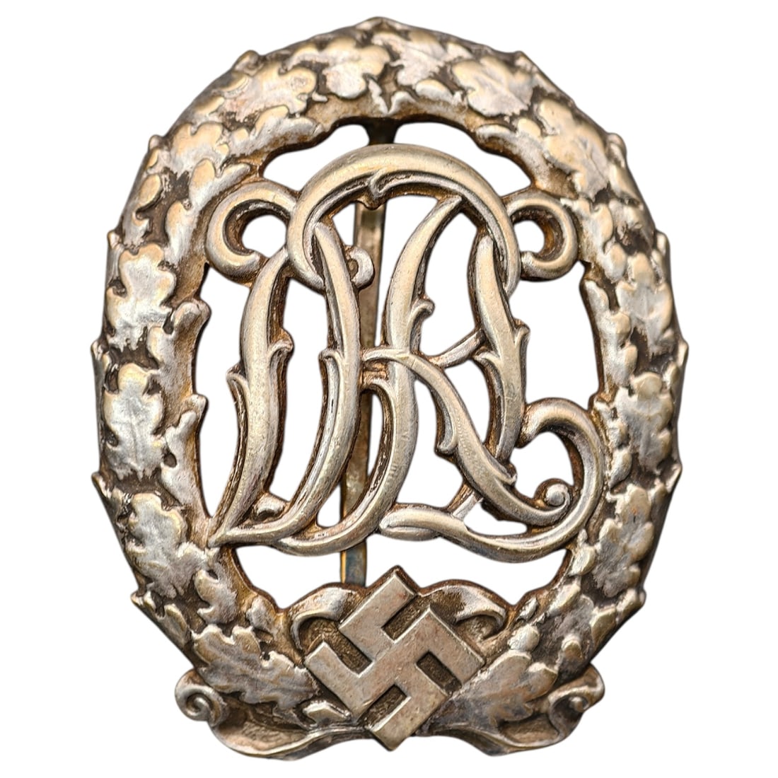 DRL Badge in Silver – Third Reich Nazi Era Badge: DRL Badge in Silver – Third Reich Nazi Era Badge