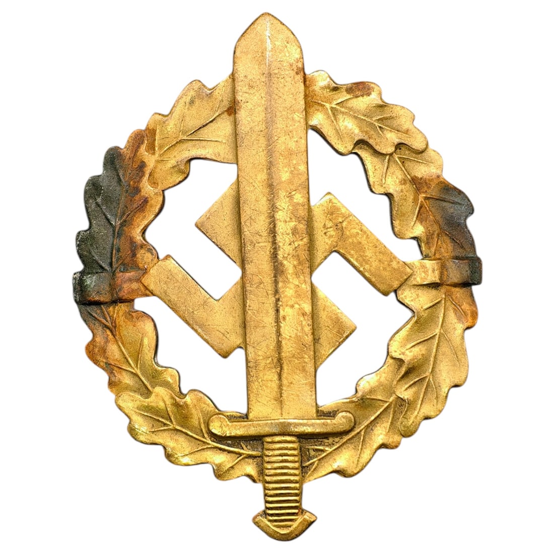 SA Sport Badge in Bronze – Third Reich Nazi Era Badge: SA Sport Badge in Bronze – Third Reich Nazi Era Badge