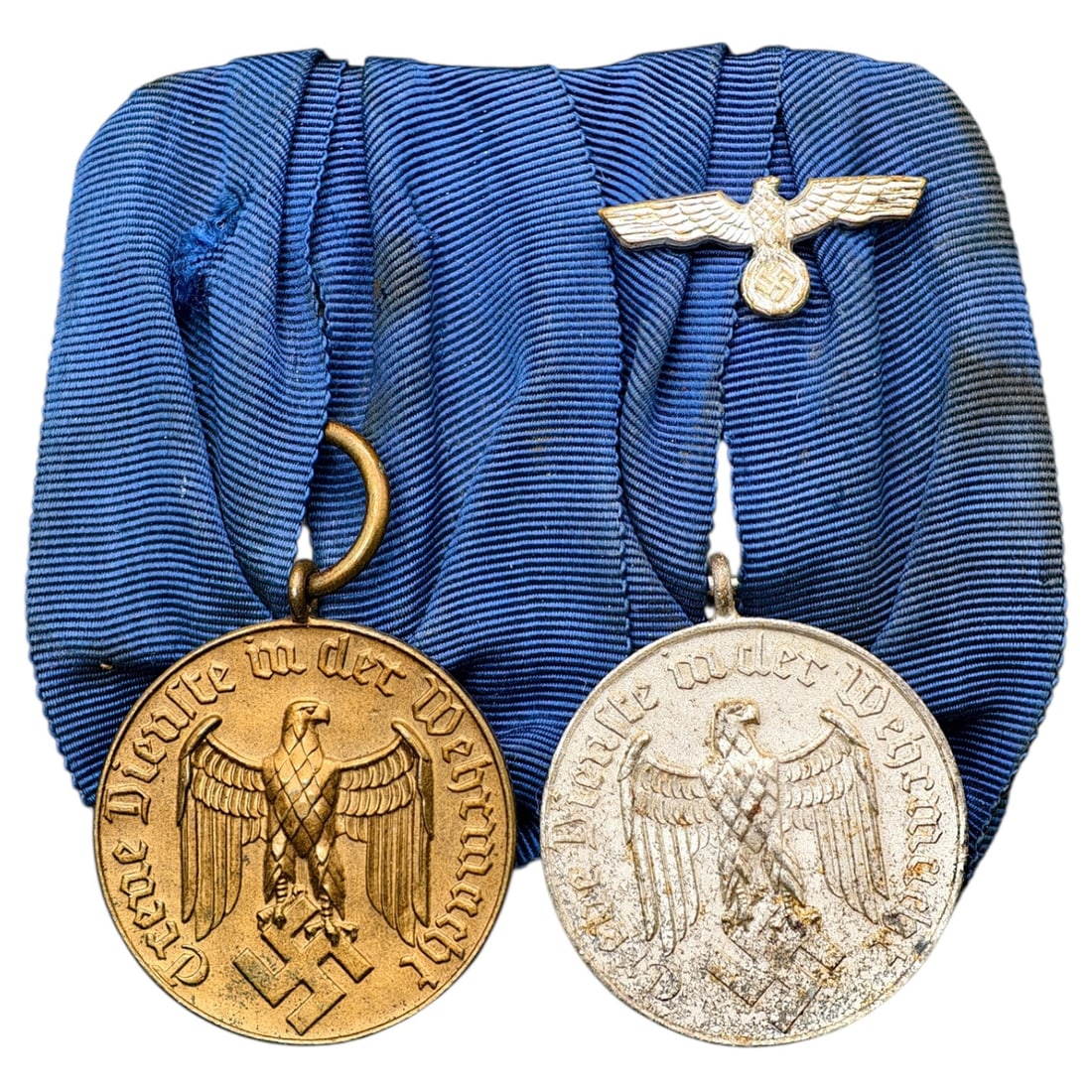 Third Reich Nazi Wehrmacht Service Medal Bar: Third Reich Nazi Wehrmacht Service Medal Bar