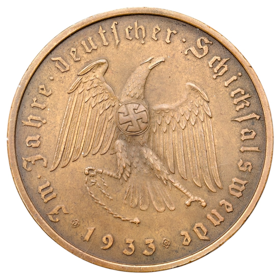 Adolf Hitler Medallion - 2