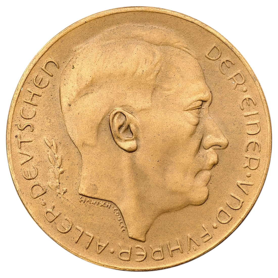 Adolf Hitler Medallion: Adolf Hitler Medallion