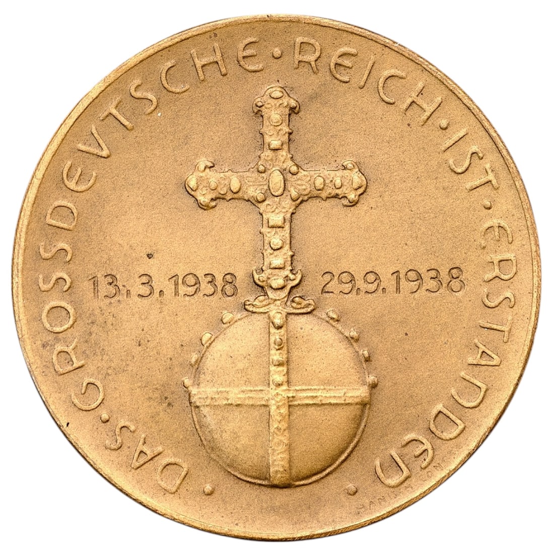 Adolf Hitler Medallion - 2