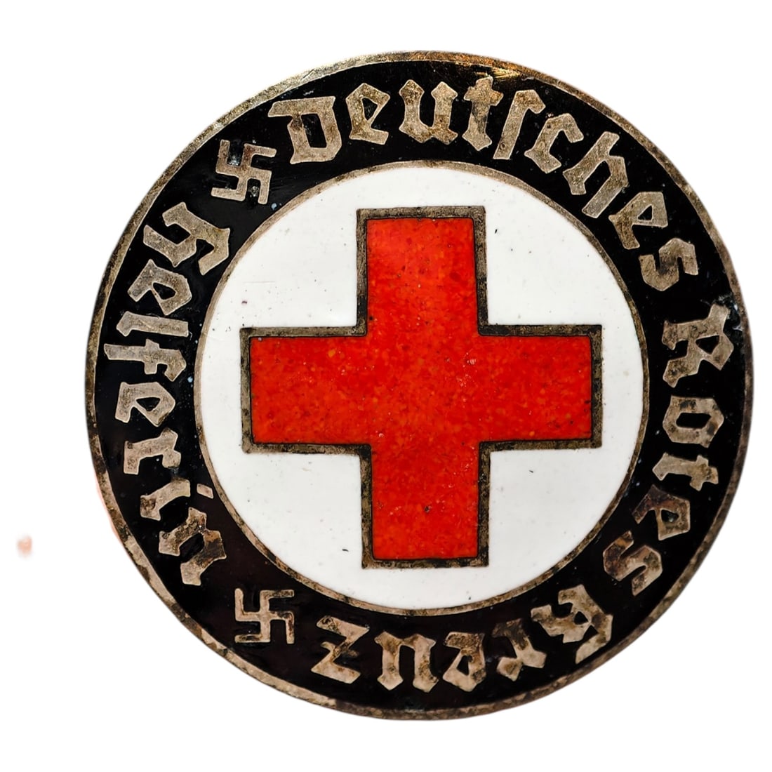 Third Reich Nazi Red Cross Badge: Third Reich Nazi Red Cross Badge