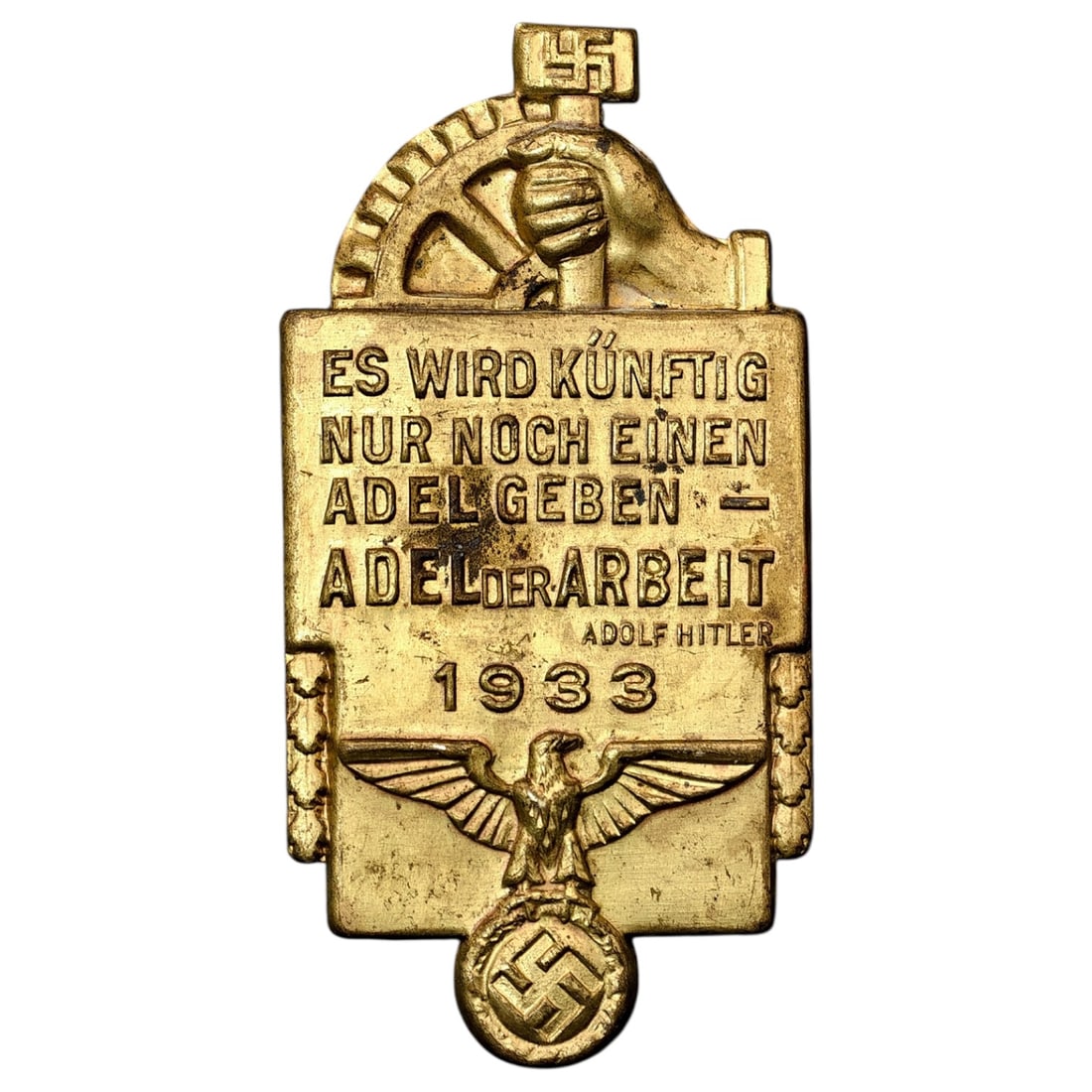 Third Reich Nazi 1933 Tinnie: Third Reich Nazi 1933 Tinnie