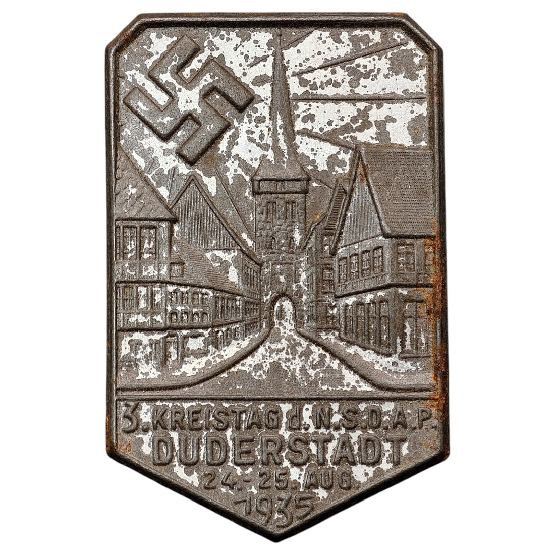 Third Reich Duderstadt 1935 Tinnie: Third Reich Duderstadt 1935 Tinnie
