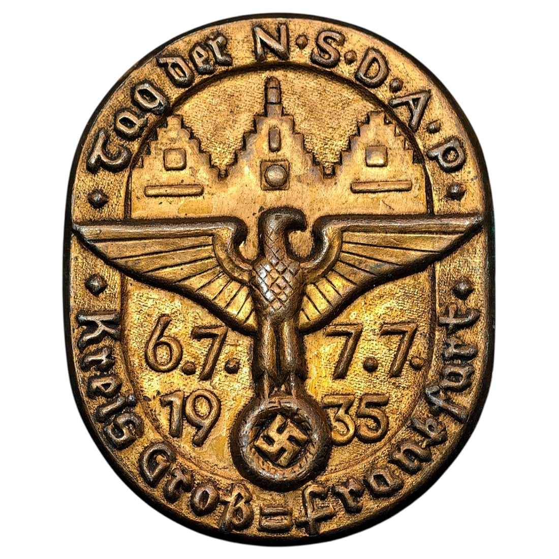 Third Reich NSDAP 1935 Tinnie: Third Reich NSDAP 1935 Tinnie