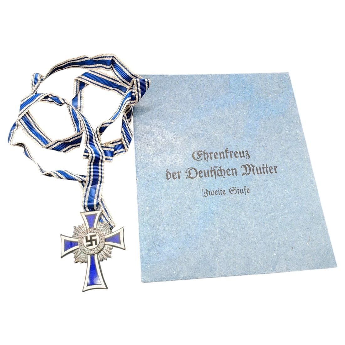 Mothers Cross in Silver – Third Reich Nazi Era Medal in Envelope: Mothers Cross in Silver – Third Reich Nazi Era Medal in Envelope