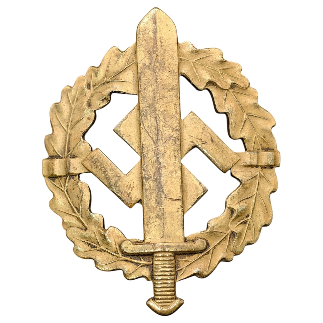 SA Sport Badge in Bronze – Third Reich Nazi Era Badge: SA Sport Badge in Bronze – Third Reich Nazi Era Badge