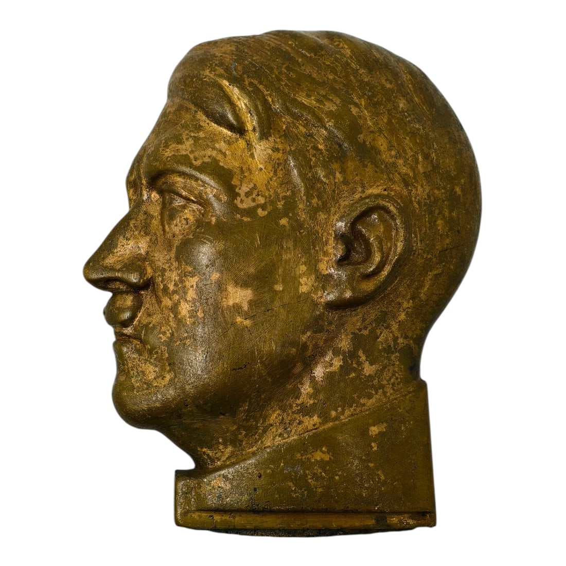 Adolf Hitler Relief Plaque in Bronze: Adolf Hitler Relief Plaque in Bronze