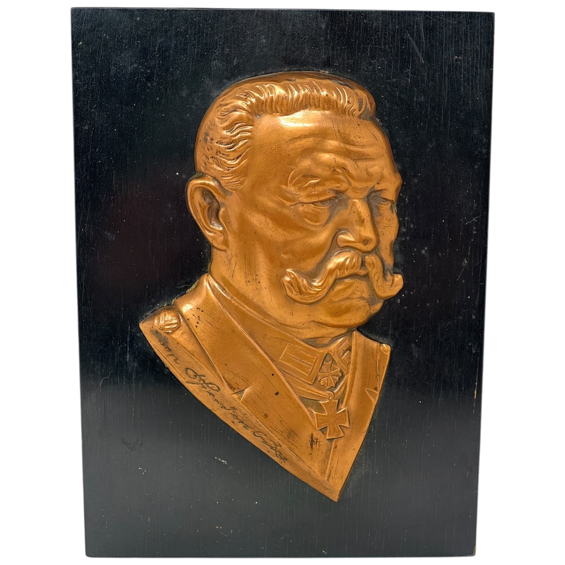 Paul von Hindenburg Wall Plaque: Paul von Hindenburg Wall Plaque