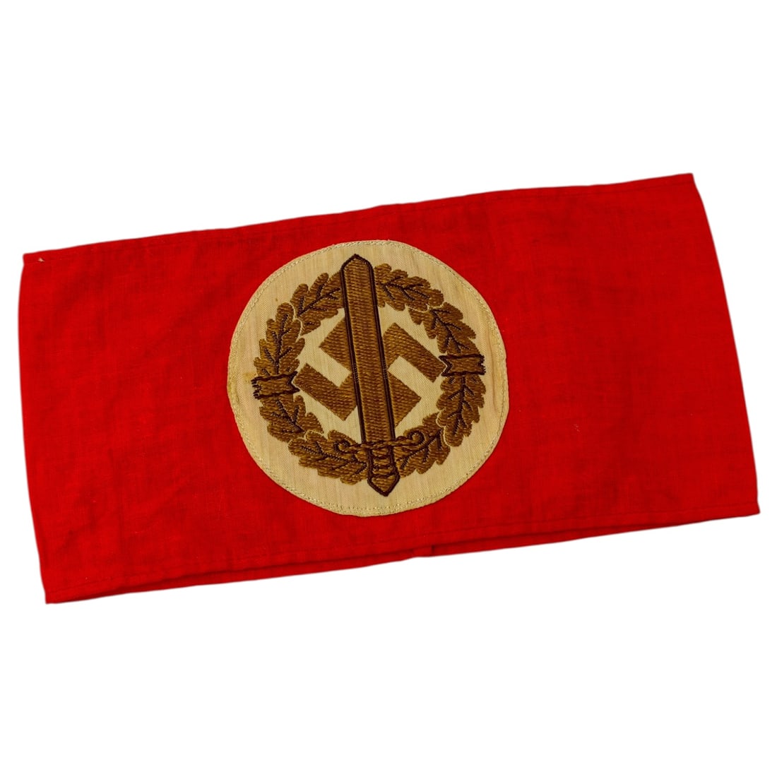 German WWII SA Wehrmannschaft Sports Armband: German WWII SA Wehrmannschaft Sports Armband with RZM tag.