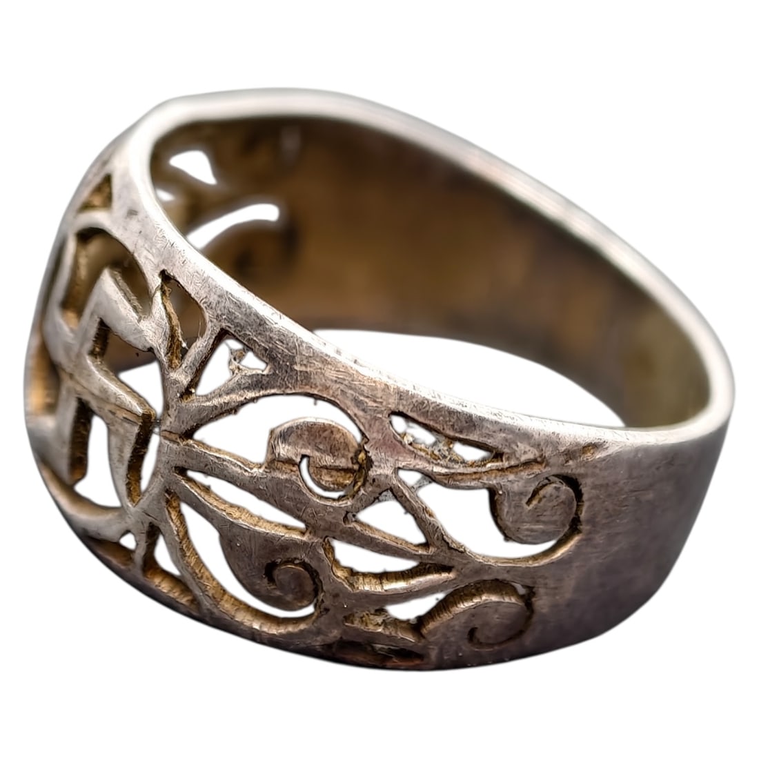 NSDAP Sympathizer Ring 800 Silver - 3