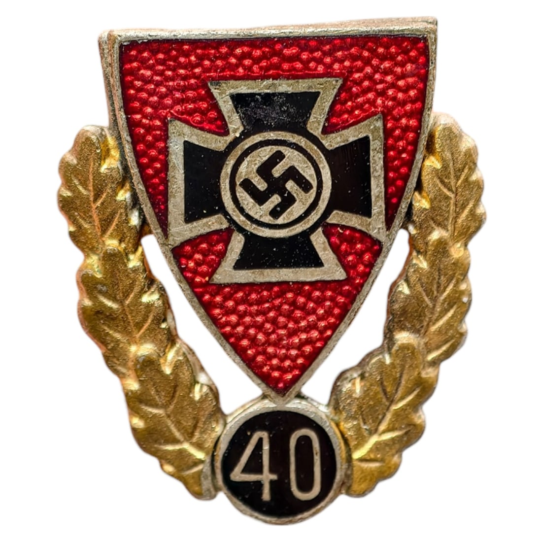 Third Reich Veterans Association 40 Year Badge: Third Reich Veterans Association 40 Year Badge