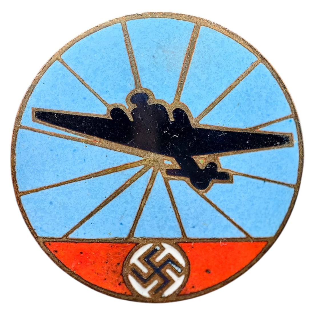 Reichsluftschutz - Badge for Aircraft Warning Service: Luftschutz - Badge for Aircraft Warning Service