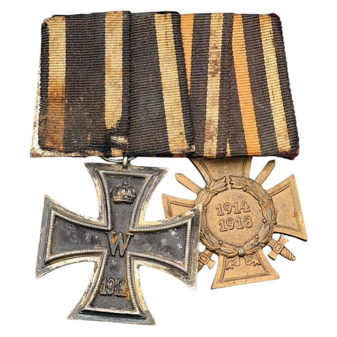 1914 Imperial German Iron Cross 2nd Class with Hindenburg Medal (1 of 2)