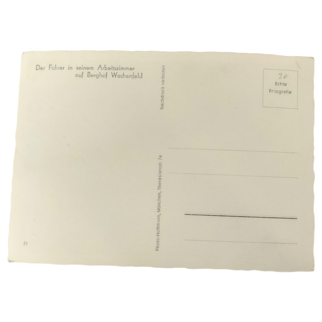 Adolf Hitler Postcard - 2