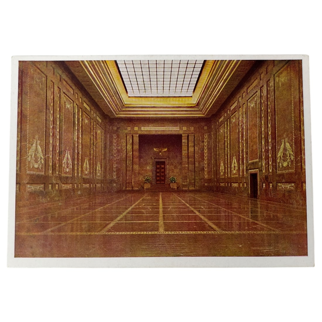 Third Reich Nazi Reich Chancellery Postcard: Third Reich Nazi Reich Chancellery Postcard