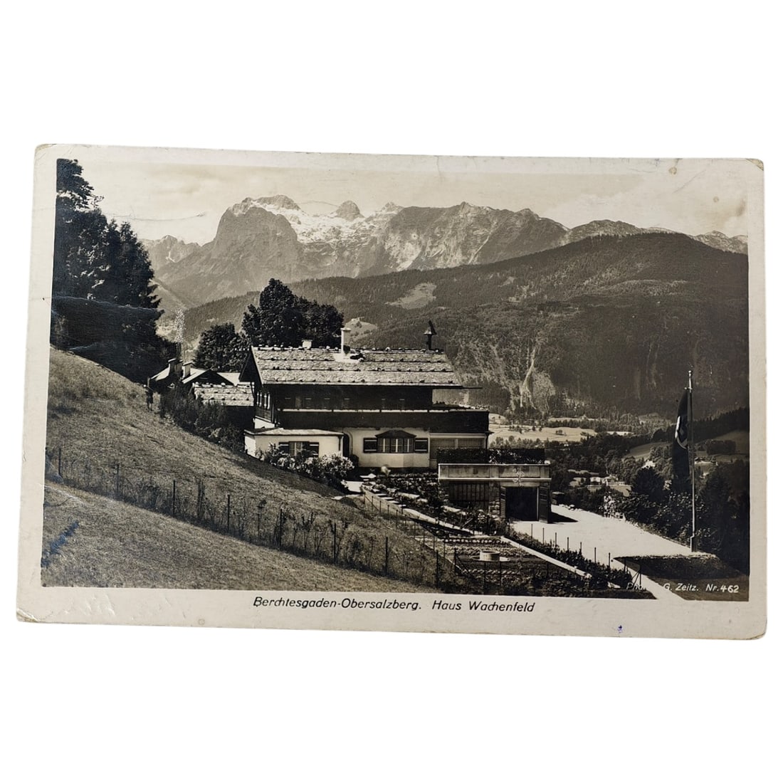 Adolf Hitler Haus Wachenfeld Berghof Postcard: Adolf Hitler Haus Wachenfeld Berghof Postcard