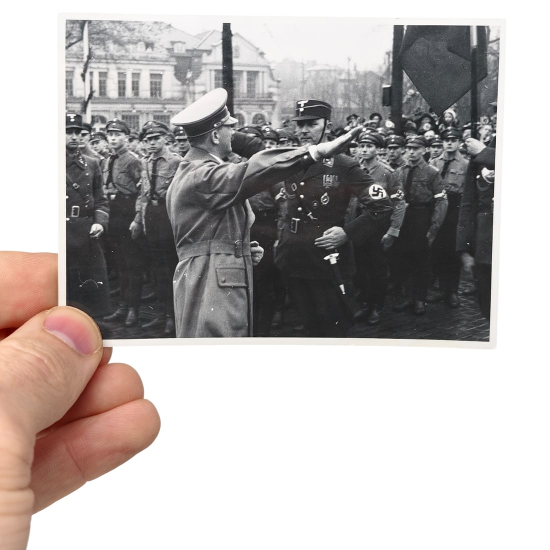 Early Adolf Hitler NSDAP SA Man Photograph from Family Estate: Early Adolf Hitler NSDAP SA Man Photograph from Family Estate