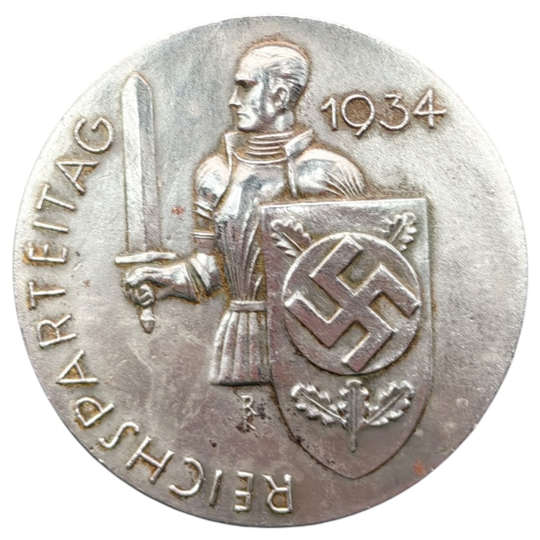 Third Reich Nazi Reichsparteitag 1934 Tinnie: Third Reich Nazi Reichsparteitag 1934 Tinnie